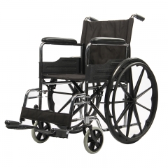 Conduire une fauteuil roulant manuel